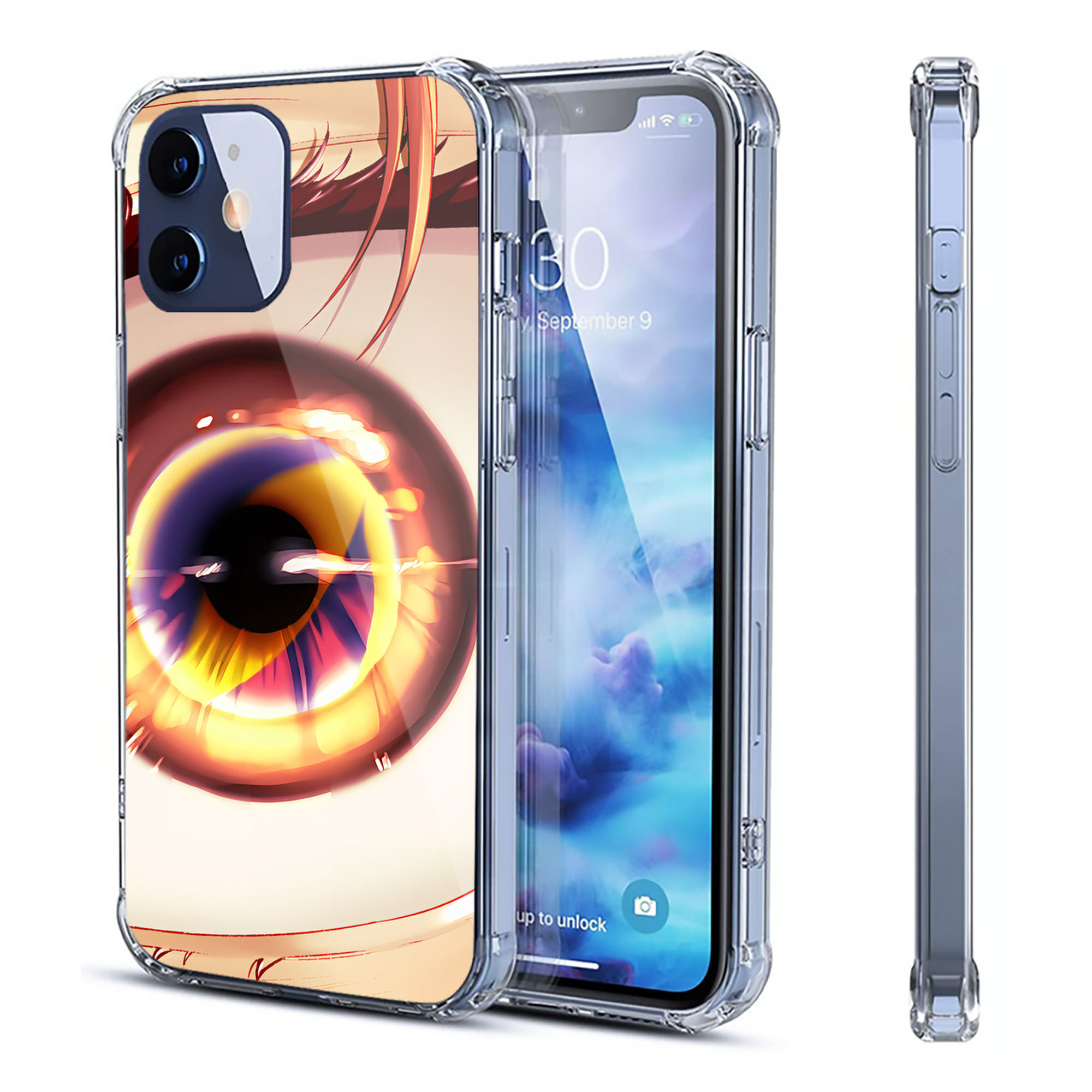 （画像用） ハイキュー!! Haikyu!! 【iPhone 12シリーズ対応】透明スマホケース（クリアソフトケース）